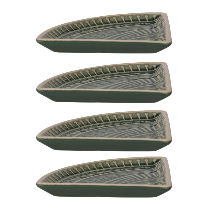 Bloomingville Rani Serveerbord - Set van 4 - Groen