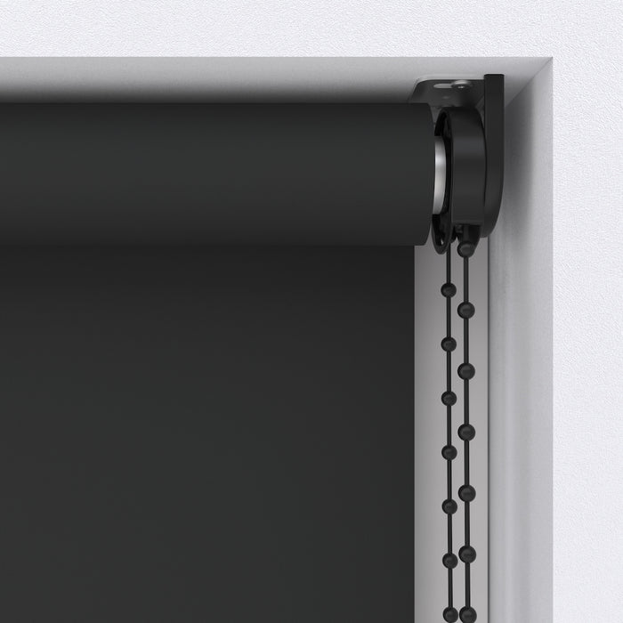 Rolgordijn Easy Soft Verduisterend Black 100 x 190