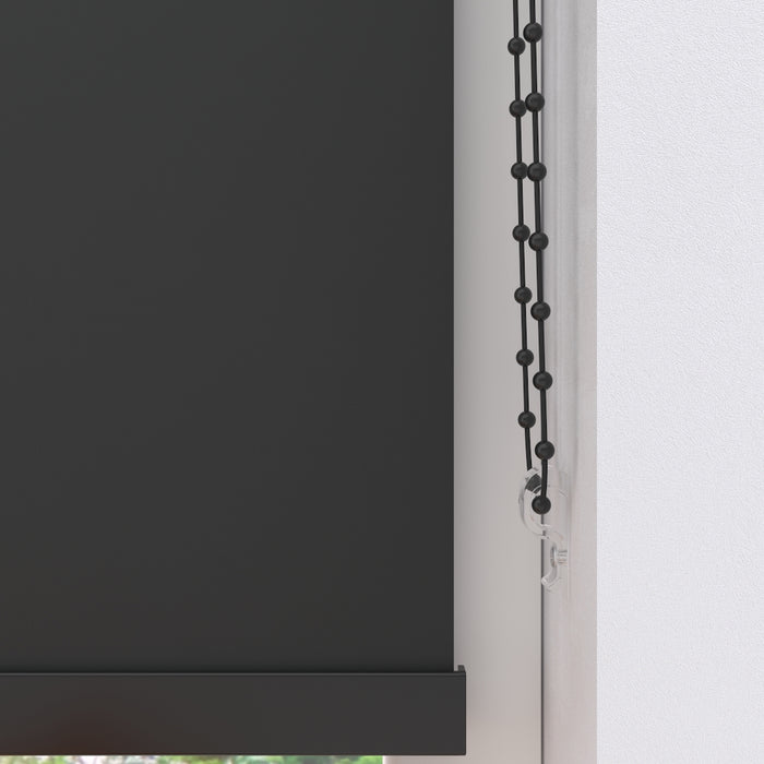 Rolgordijn Easy Soft Verduisterend Black 100 x 190