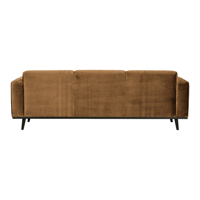 WOOOD Statement 3-zitsbank - Fluweel - Honey Yellow