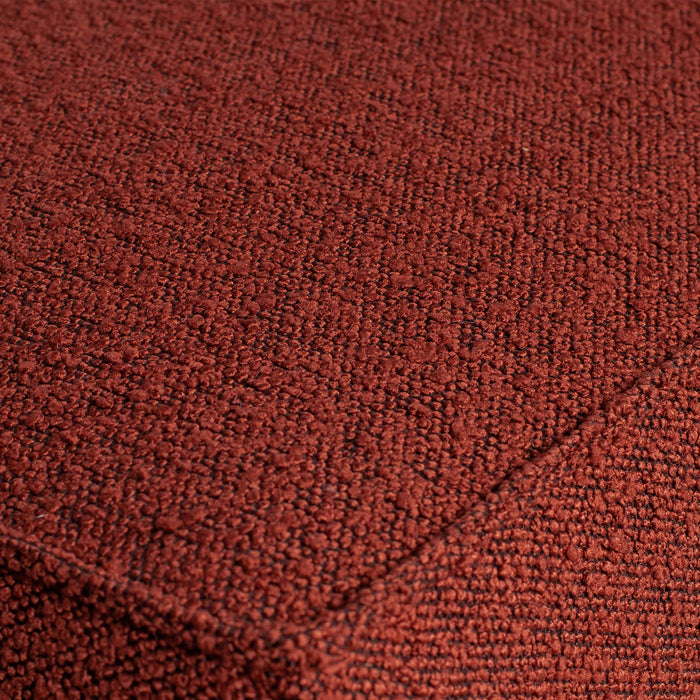 WOOOD Statement Hoekbank Rechts - Bouclé - Chestnut