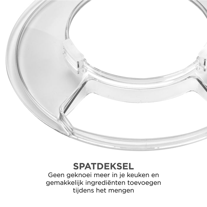 Bourgini Kitchen Chef Plus 5.5L Zwart - keukenmixer - keukenmachine