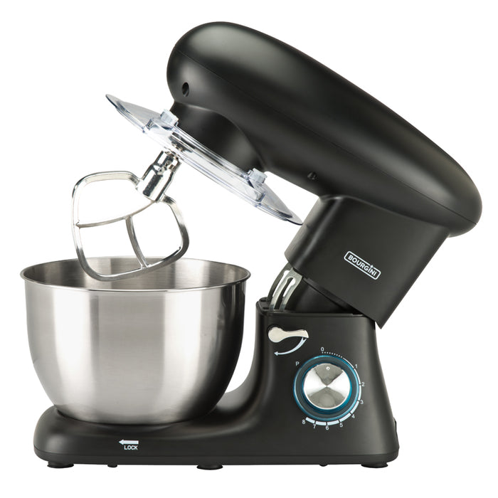 Bourgini Kitchen Chef Plus 5.5L Zwart - keukenmixer - keukenmachine
