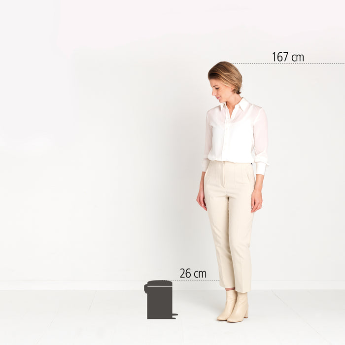 Brabantia NewIcon Mineral Pedaalemmer 3 Liter