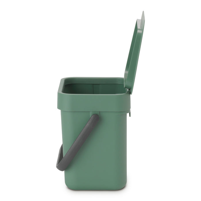 Brabantia Sort & Go Afvalemmer 3 L - Groen