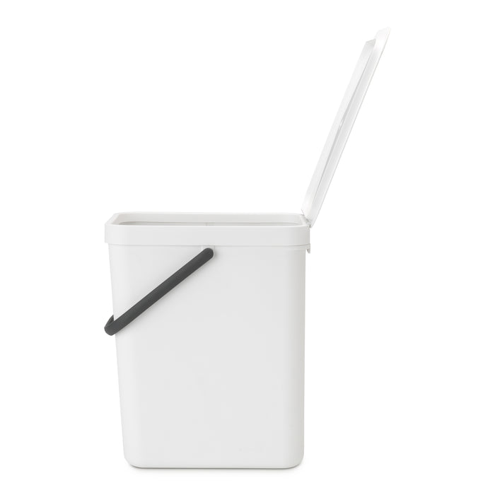 Brabantia Sort & Go Afvalemmer 25 Liter - White
