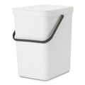 Brabantia Sort & Go Afvalemmer 25 Liter - White