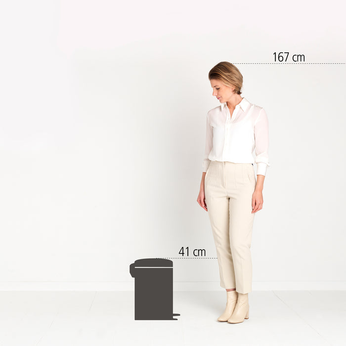 Brabantia NewIcon Pedaalemmer 12 L - Soft Beige