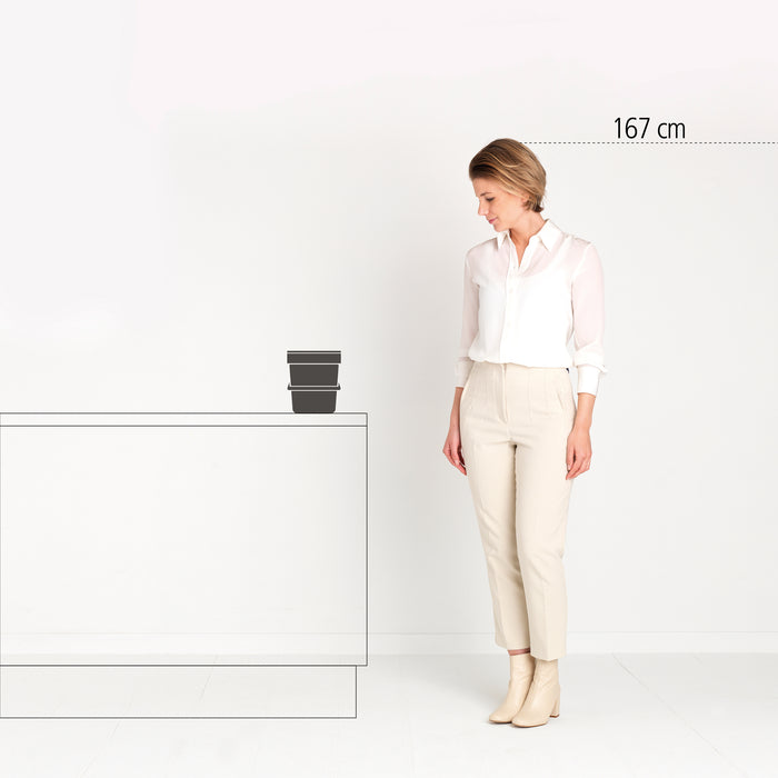 Brabantia Sort & Go Afvalemmer 6 L - Mintgroen