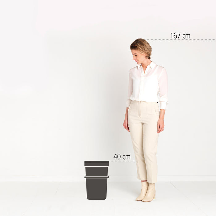 Brabantia Sort & Go Afvalemmer 25 L - Mintgroen