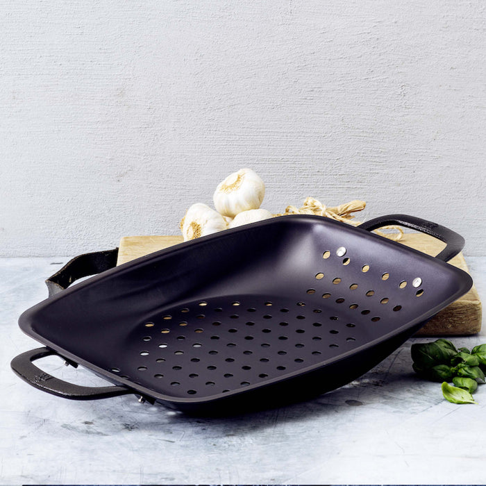 BK Black Steel Barbecue Grillpan