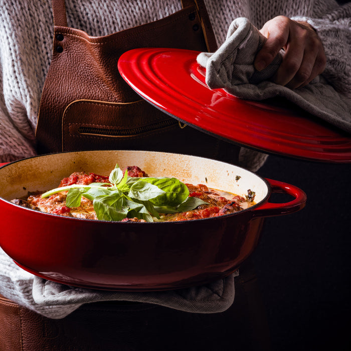 BK Bourgogne Braadpan Ø 28 cm - Chili Red