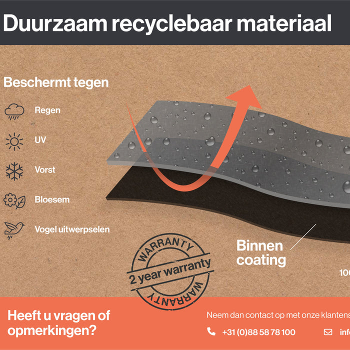 Winza Outdoor Covers Premium Parasolhoes - Ø 300 cm