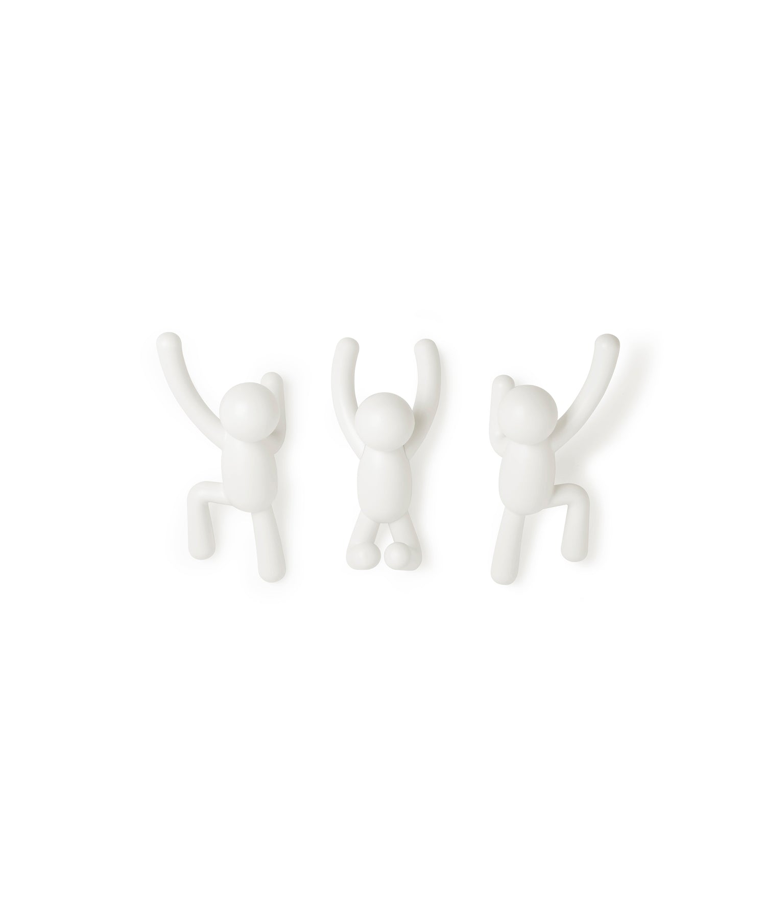 Umbra Buddy Kapstokhaken - Set van 3 - Wit