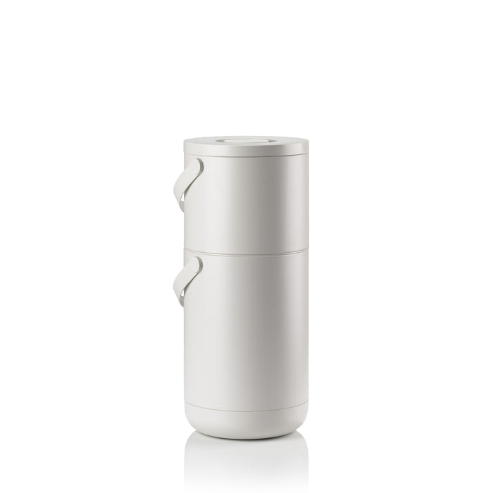 Zone Denmark Circular Afvalemmer 34 Liter (22+12 Liter) - Warm grijs