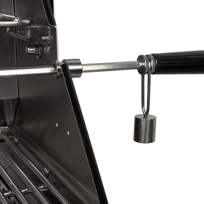 Boretti Imperatore Nero Gasbarbecue - 4 Branders - Built-in Gun Metal