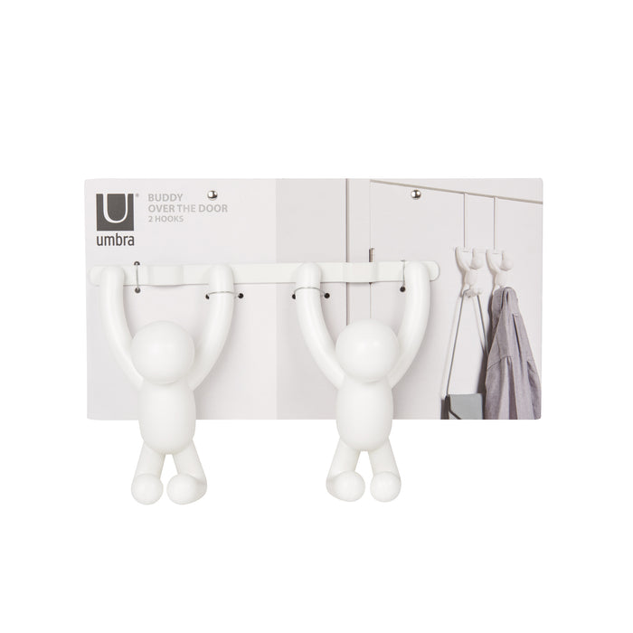 Umbra Buddy Over The Door Deurkapstok - Wit