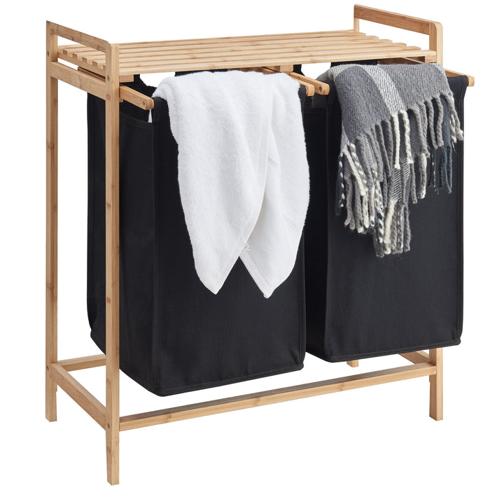 ACAZA Wasmand Zwart