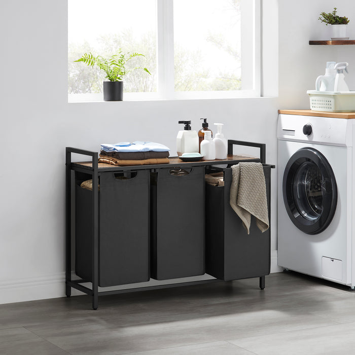 ACAZA Wasmand Zwart