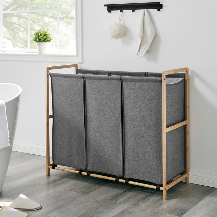 ACAZA Wasmand Grijs