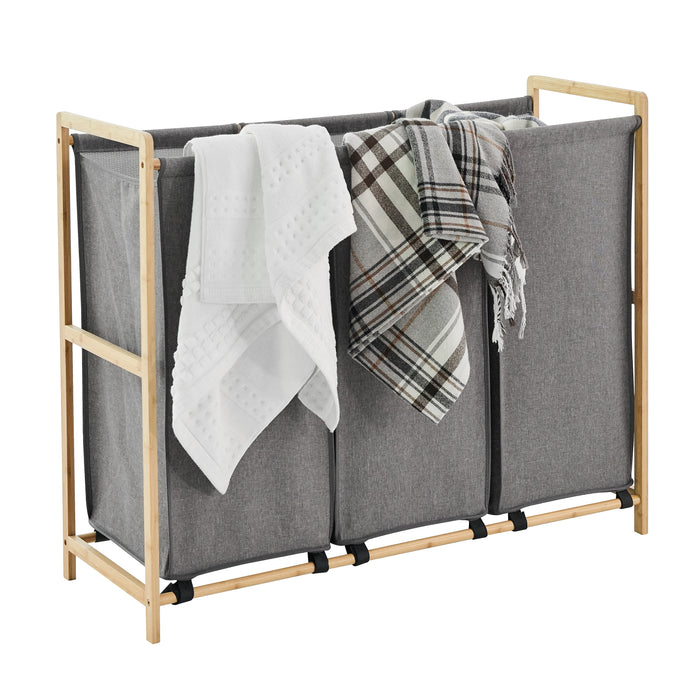 ACAZA Wasmand Grijs