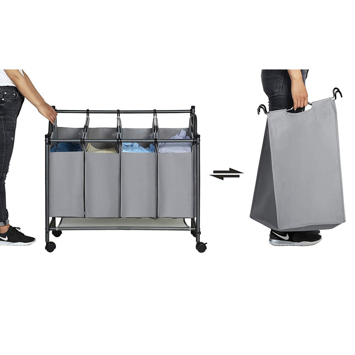 ACAZA Wasmand Grijs