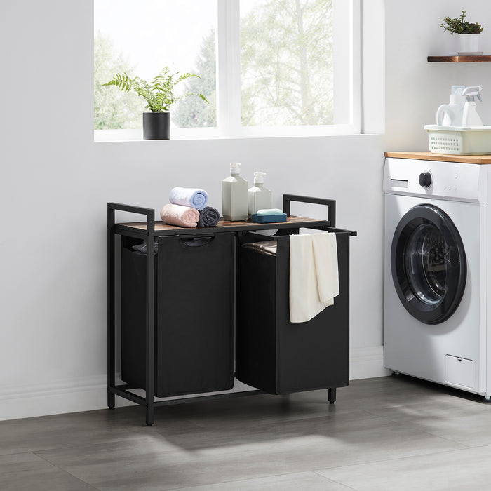 ACAZA Wasmand Zwart