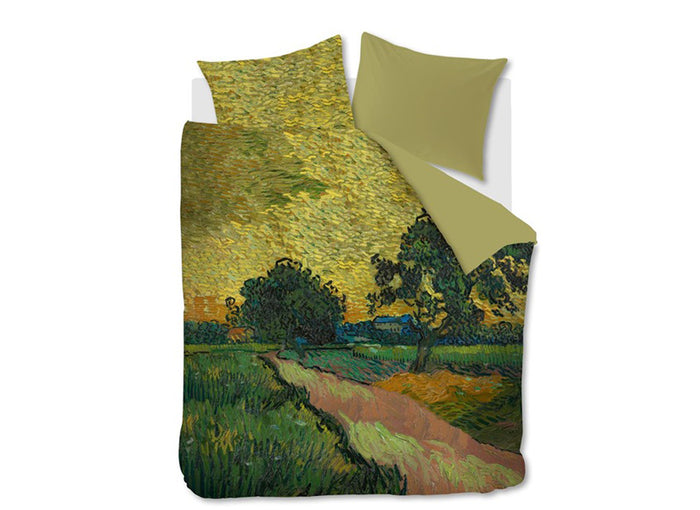 Beddinghouse x Van Gogh Museum Evening Twilight overtrek 240x220- oker