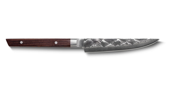 Steakmessenset, 6-delig, Duits staal, 3D bergpatroon | BARE Cookware