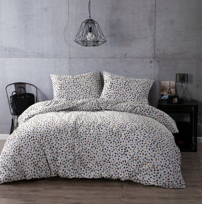 Day Dream Naud dekbedovertrek 240x200|220 cm wit