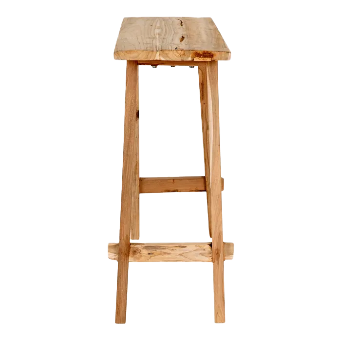 Artichok Guusje houten sidetable naturel - 90 x 30 cm