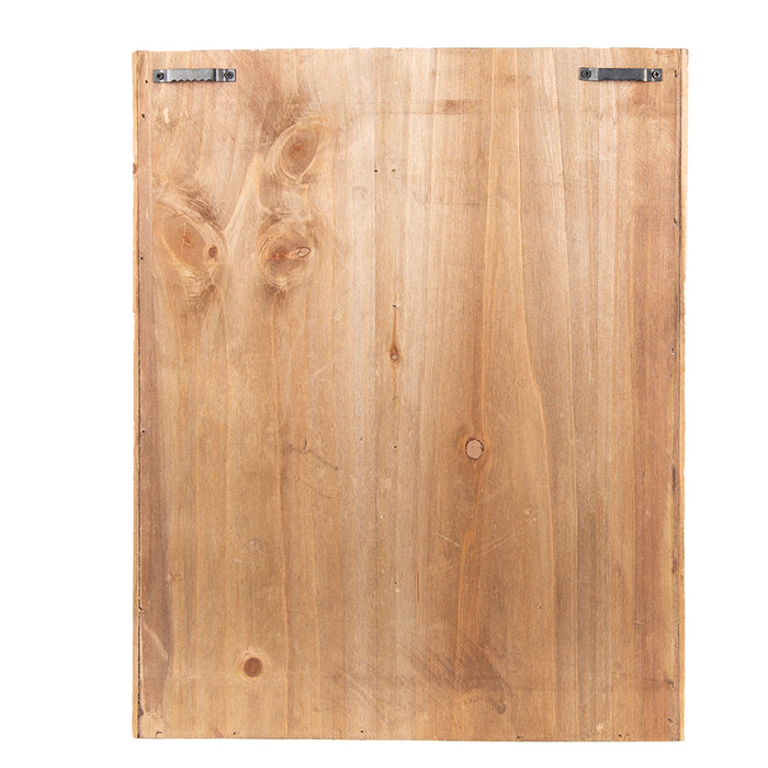 Clayre & Eef Eierkastje  35x14x44 cm Bruin Hout Rechthoek Eierhouder