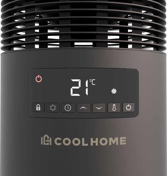 CoolHome CH22 Keramische kachel - 360º verwarming met ventilator - Ele