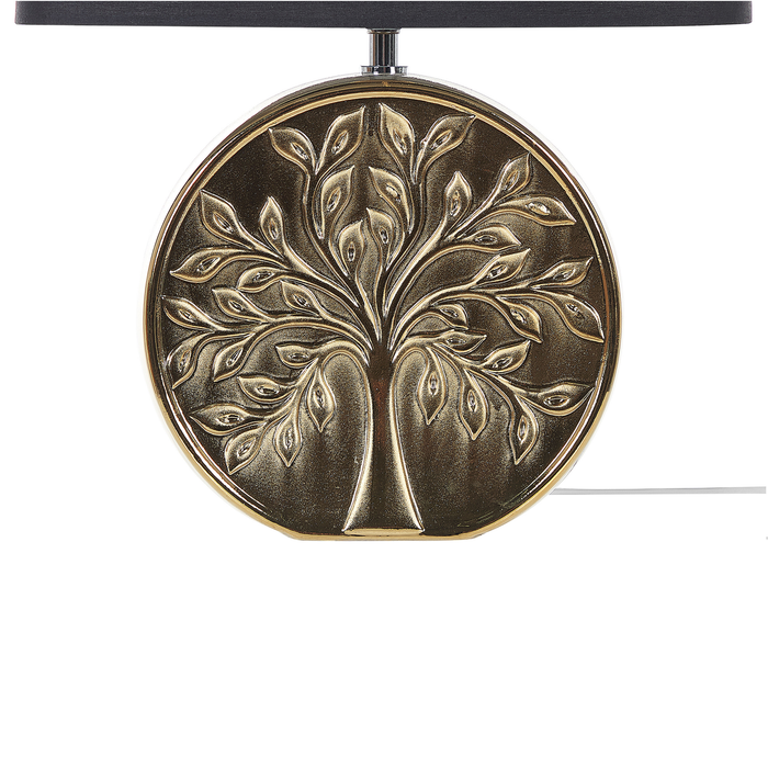 Beliani - KHERLEN - Tafellamp - Goud - Keramiek
