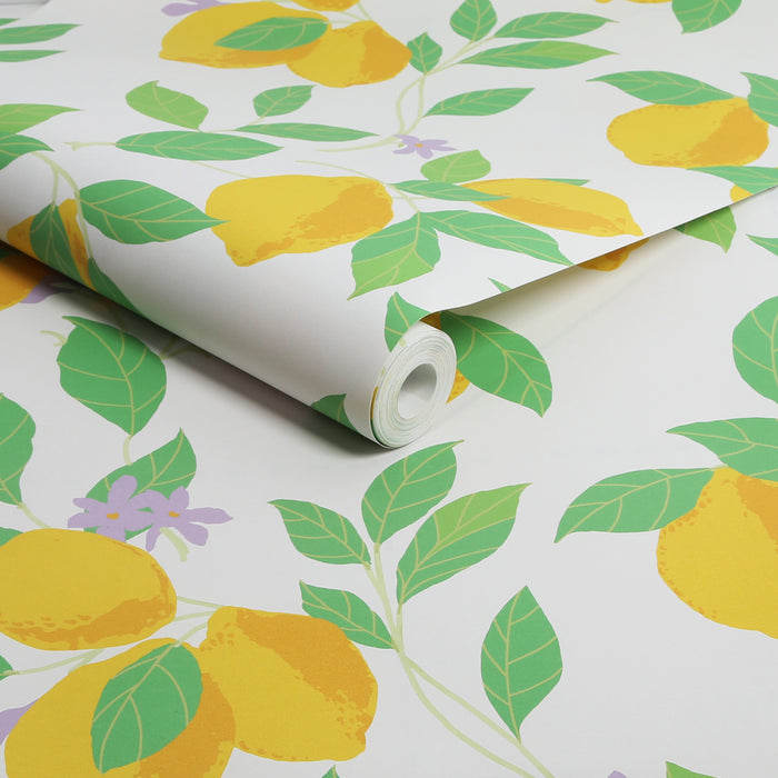 Envy vliesbehang Feeling Fruity Fresh wit 10mx52 cm