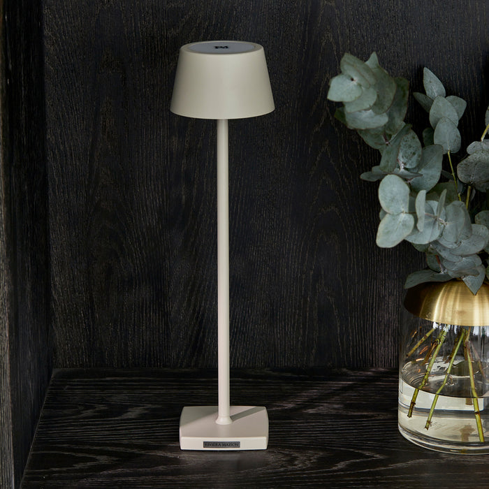 Rivièra Maison - Luminee Lamp, F01 - Flax, A34 - Aluminium, 43 cm Hoogte