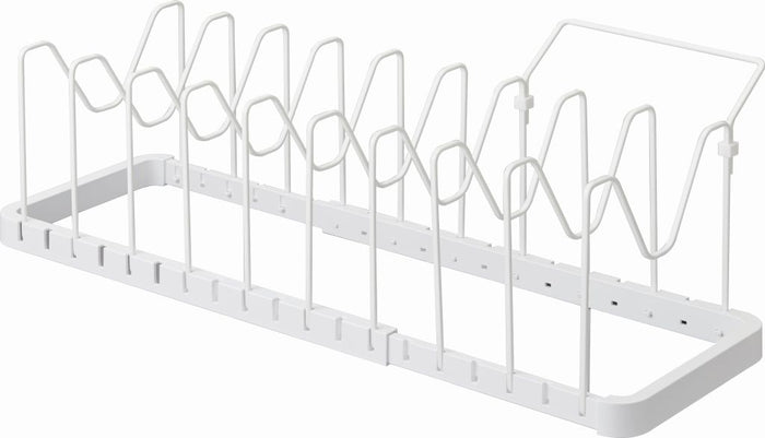 Yamazaki Keukenkast Organiser voor Pannen en Deksels - Tower - Wit