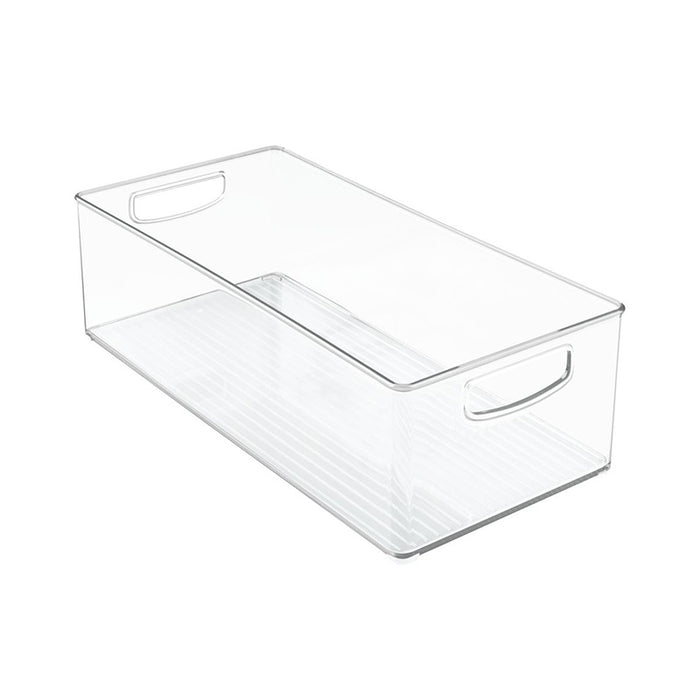 Opbergbox met Handvaten, 10.2 x 40.6 x 12.7 cm, Stapelbaar, Kunststof,