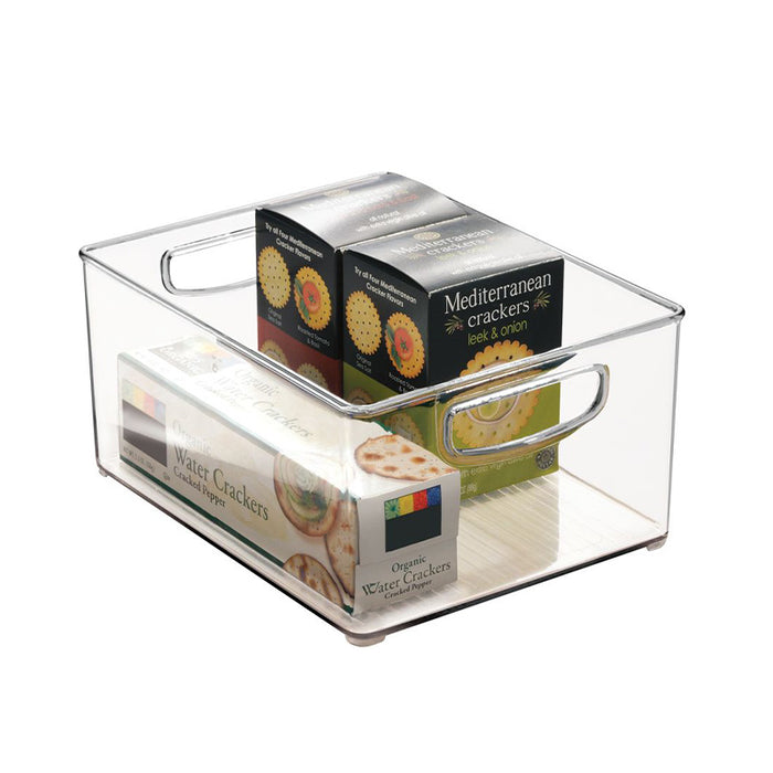 Opbergbox met Handvaten, 10.2 x 40.6 x 12.7 cm, Stapelbaar, Kunststof,