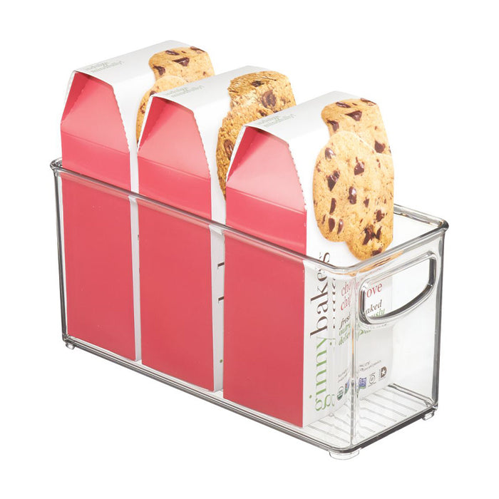Opbergbox met Handvaten, 10.2 x 40.6 x 12.7 cm, Stapelbaar, Kunststof,