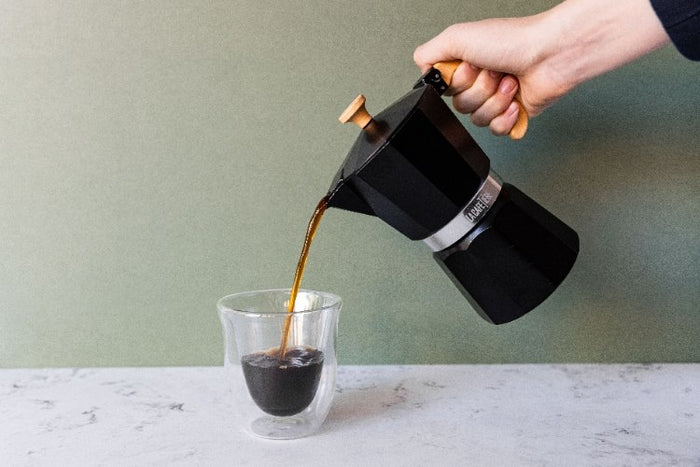 Espresso Maker, 6 Kopjes, Aluminium, Zwart - La Cafetière | Venice