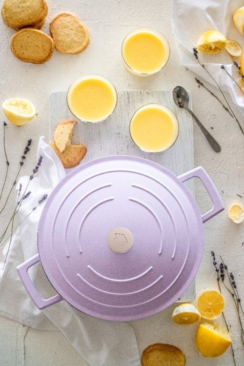 Braadpan, Gietaluminium, 24 cm, 4 L, Lavendel - MasterClass