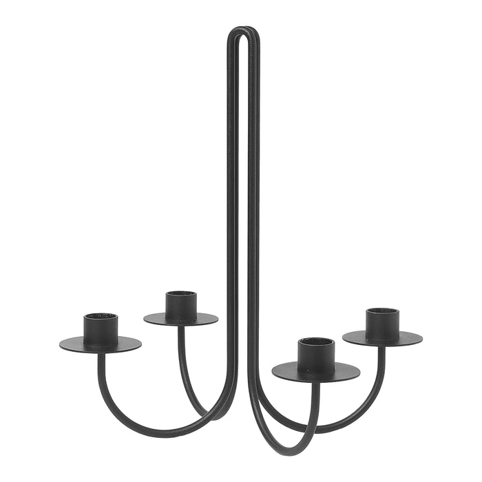 ferm LIVING Sway Kandelaar - Zwart