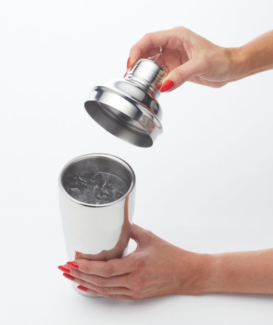 Cocktailshaker, Dubbelwandig, RVS, 0.5 L - BarCraft