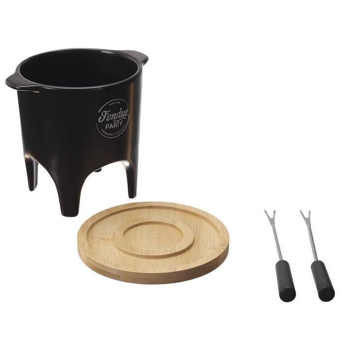 Tapas Kaas Fondueset - Zwart