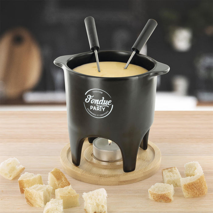 Tapas Kaas Fondueset - Zwart