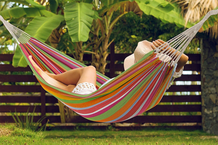 Feel Furniture - Hangmat met draagzak - Tropical - 200cmx100cm