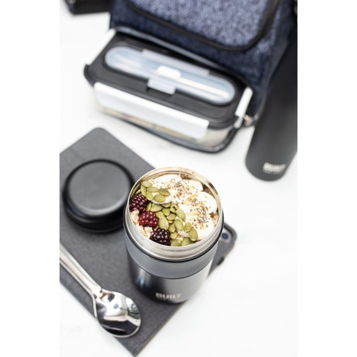 BUILT New York - Thermos Lunchbox, 0.49 L, Zwart - BUILT New York | Ac