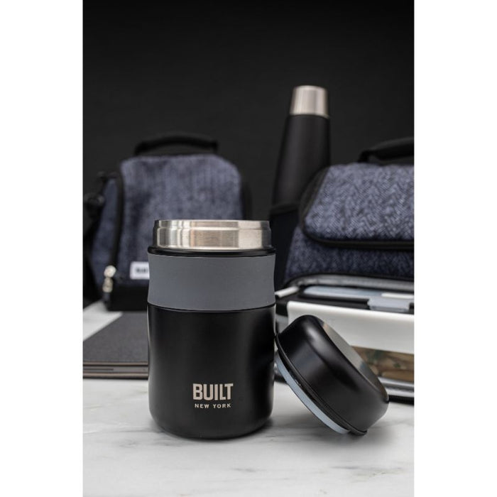 BUILT New York - Thermos Lunchbox, 0.49 L, Zwart - BUILT New York | Ac