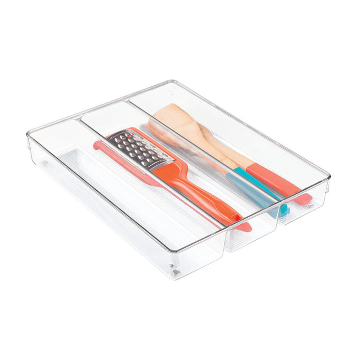 Lade Organizer, 6 Vakken, 34.8 x 34.3 x 5.1 cm, Kunststof, Transparant